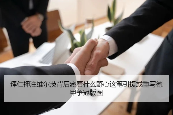 拜仁押注维尔茨背后藏着什么野心这笔引援或重写德甲争冠版图